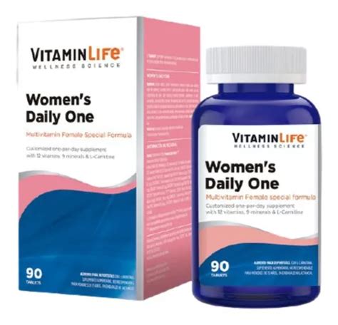 Multivitam Nico Womens Daily One Vitamin Life Tabletas Mercadolibre