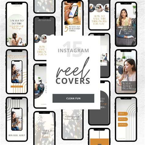 16 Instagram Reel Cover Templates MasterBundles