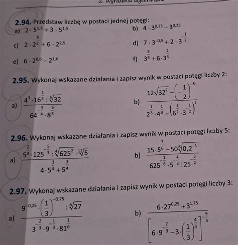 Wyra Enia Algebraiczne Bardzo Prosz O Pomoc Potrzebuj Na Jutro