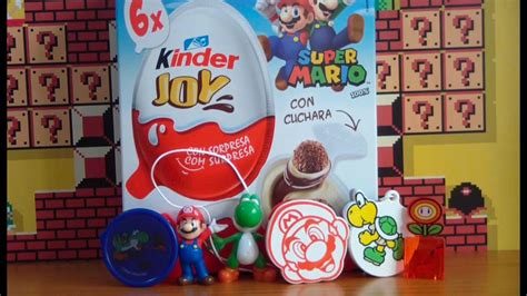 🥚 Nueva Colección De Super Mario En Kinder Joy Youtube