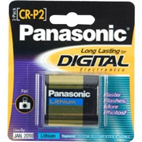 Panasonic Cr P Photo Lithium Battery Pack V Dc Walmart