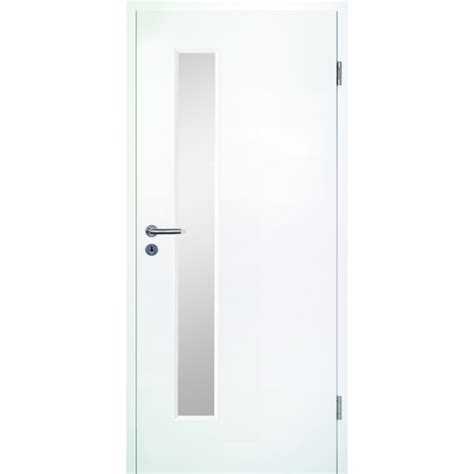 Zimmertür Laminat Weiß Optima LÖ 62 schlossseitig 1985x735x39mm DIN