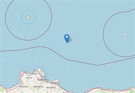 Scossa Di Terremoto Magnitudo 3 5 Al Largo Di Palermo Avvertito Dalla