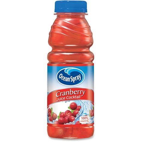 Ocean Spray Cranberry Juice Cocktail Drink Zerbee