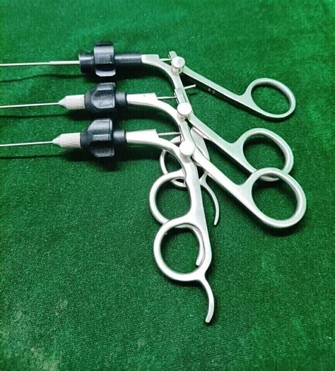 3pc Hysteroscopy Semi Rigid Alligator Scissor Biopsy 5FR 40cm With