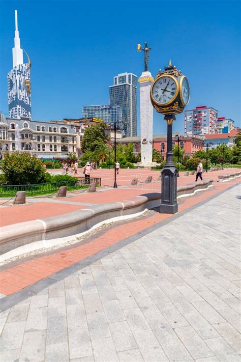 Europe Square One Of The Most Popular Tourist Attractions In Batumi