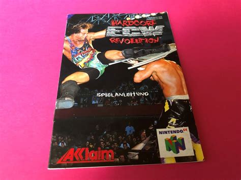Anleitung F R Ecw Hardcore Revolution Nintendo Kaufen Auf Ricardo