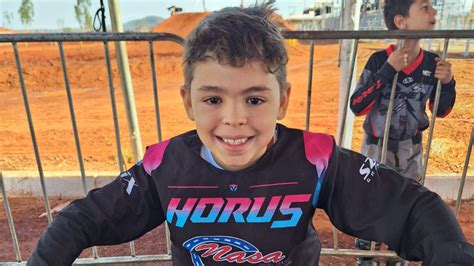 João Gabriel talento do motocross de Catalão retorna às competições