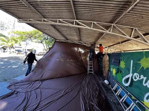 Cultura de Itararé SP dá início à decoração da Festa de São Pedro