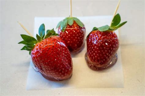 Easy Candy Strawberries Without Corn Syrup Recipe Tanghulu No