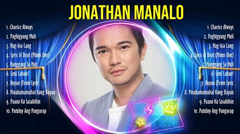 Jonathan Manalo Best Hits Jonathan Manalo Mix Top Best Opm