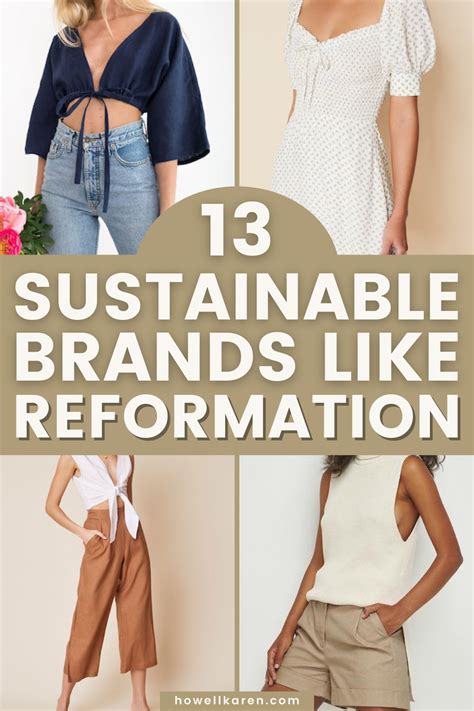 13 Sustainable Fashion Brands Like Reformation Sustainable Fashion