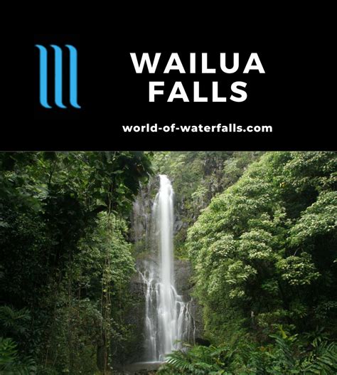 Wailua Falls (Maui) - Satisfying Roadside Falls on Hana Hwy