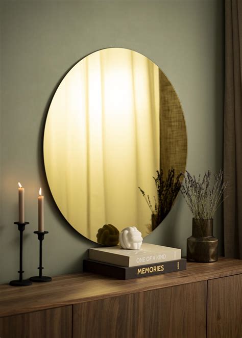 Achetez Kaila Miroir Rond Gold Diam Tre Cm Ici Bgastore Fr