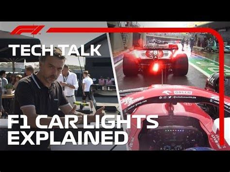 F1 Car Lights Explained