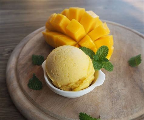 Cómo hacer helado de mangó en casa