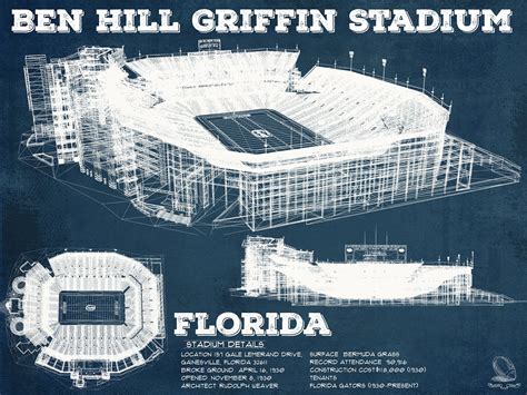 Cutler West Ben Hill Griffin Stadium Art University Of Florida Gators