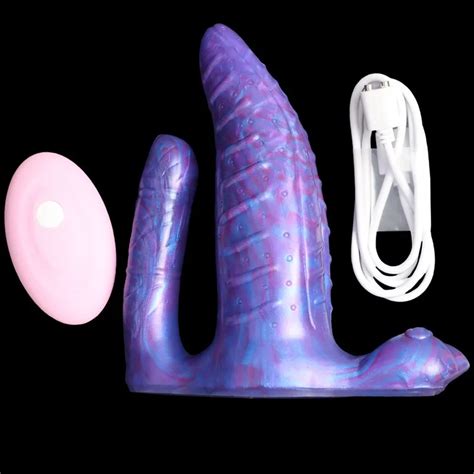 5 Inch Vibrating Tentacle Octopus Dildo With Remote Tentacletoy