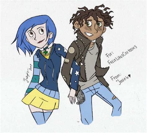 😍😍😍😍😍 Coraline And Wybie Coraline Coraline Art