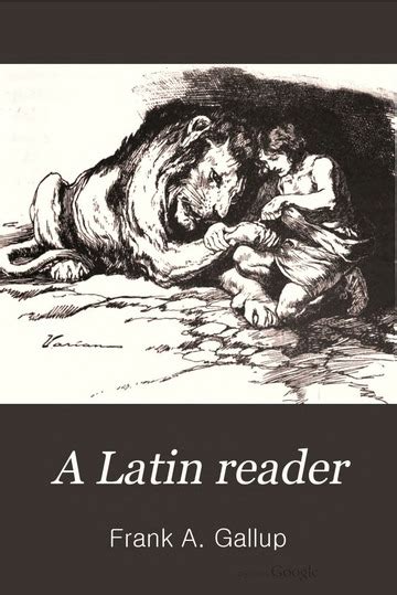 A Latin Reader Easy Selections For Beginners Gallup Frank A Free