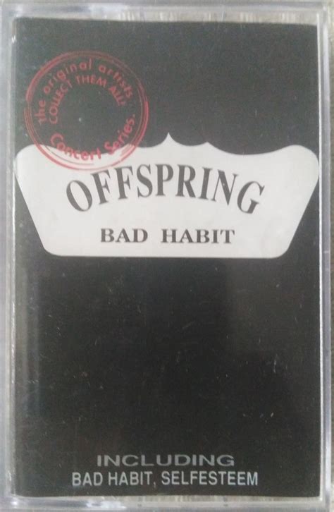 The Offspring Bad Habit Cassette Discogs