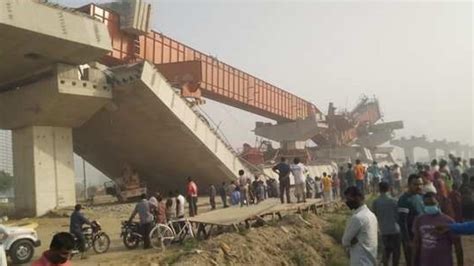 Portion Of Under Construction Elevated Road On Dwarka E Way Collapses