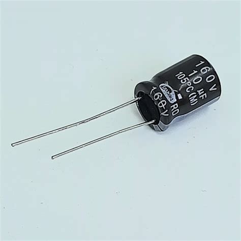 Capacitor Electrol Tico Uf X V Tettsa Tienda