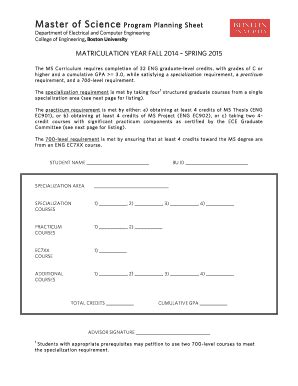 Bu Engineering Planning Sheet Fill Online Printable Fillable Blank