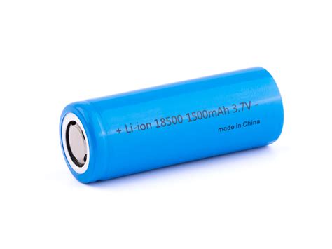 18500 A1 Li Ionen Akku 3 6V 3 7V Mit 1500mAh Flache Pluspol EBay