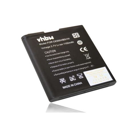 Vhbw Li Ion Batterie Mah Pour T L Phone Portable Huawei C