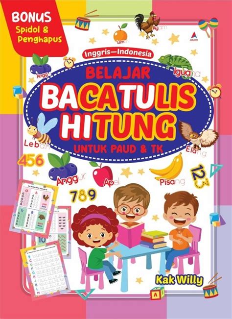 Jual Buku Belajar Baca Tulis Hitung Untuk Paud Tk Karya Kak Willy