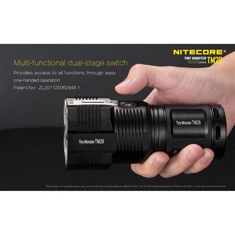 Nitecore Taschenlampe Tm Tiny Monster Led Lumen Mit Akku Cree