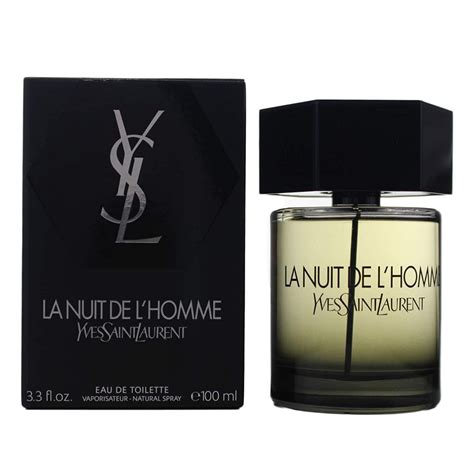 Yves Saint Laurent La Nuit De L'Homme Eau De Toilette - Branded ...