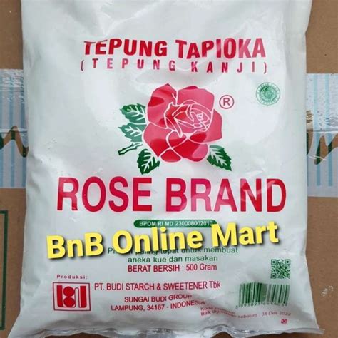 Jual Tepung Tapioka Kanji Rose Brand 500gr Di Seller BB Mart Kota