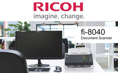 Amazon RICOH Fi 8040 Fast Front Office Desktop Document Receipt