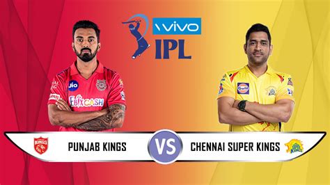 Ipl 2021 Phase 2 Csk Vs Pbks Preview Head To Head And Sponsors