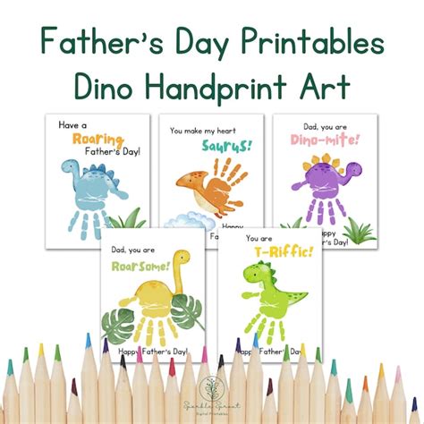 Fathers Day Hand Print Art Etsy