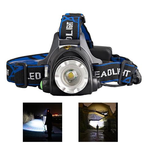 Portable Xm L Q5 T6 L2 Led Headlamp Headlight Outdoor Sports Flashlight