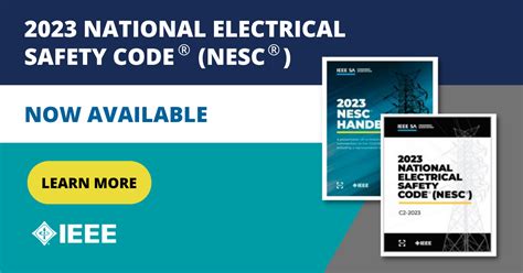 National Electrical Safety Code Nesc Now Available Via Ieee