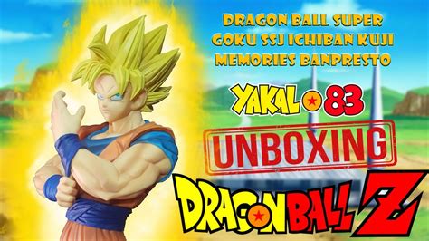 Dragon Ball Super Goku SSJ Ichiban Kuji Memories Banpresto YouTube