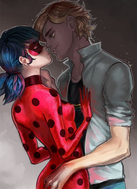 Ladybug And Adrien Miraculous Ladybug Fan Art Fanpop