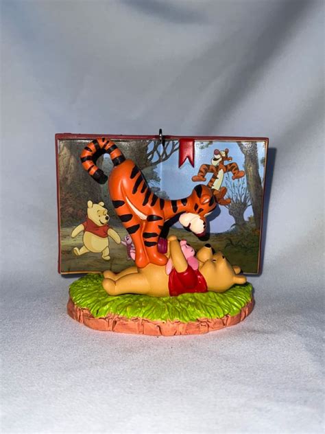 Winnie The Pooh Piglet And Tigger Sketchbook Ornament