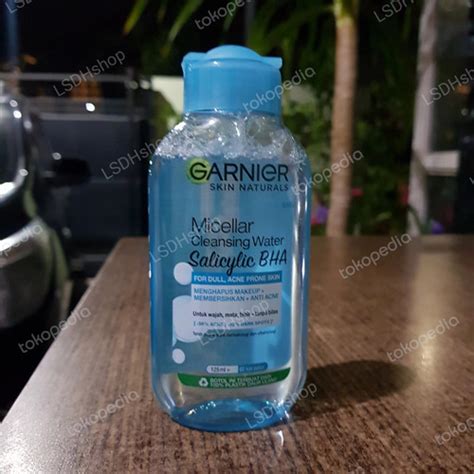 Jual Garnier Micellar Cleansing Water Salicylic Bha Biru 125ml 125 Ml Kota Surabaya