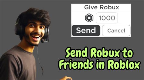 How To Transfer Robux To Another Account Give Roblox Robux To Friends