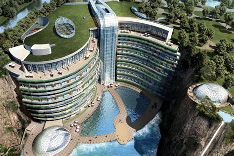 The world’s first quarry hotel: InterContinental Shanghai Wonderland