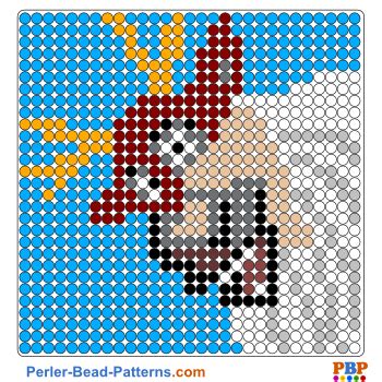 Sven From Frozen Perler Bead Pattern And Designs Bead Sprites