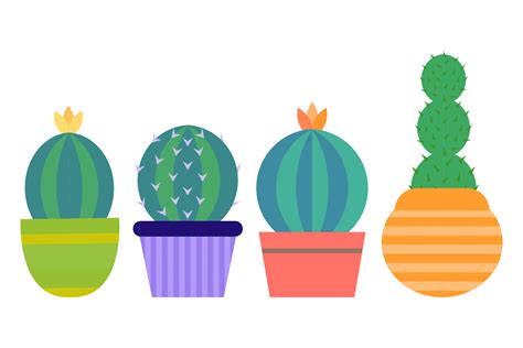 Plant Cactus Vector Graphic By Nouraartdesign Creative Fabrica