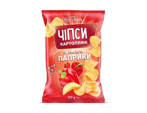 Чипсы картофельные Своя Линия С паприкой | отзывы