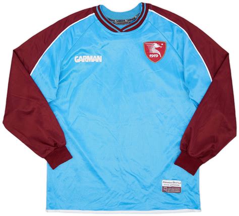 2002 03 Salernitana Third L S Shirt 9 7 10 L