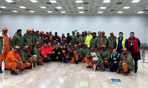 NDRF Personnel Return From Earthquake Hit Turkiye